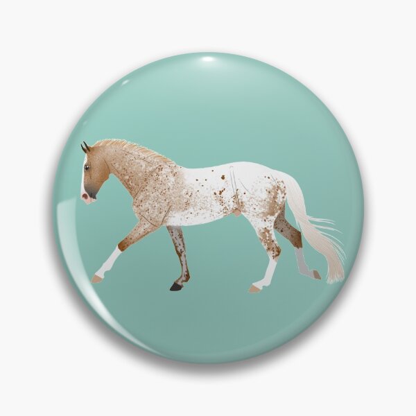 Item preview, Strawberry Roan Appaloosa - Equine Rampaige designed and sold by equinerampaige.