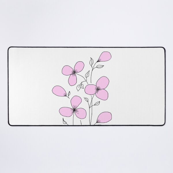 Item preview, Delicate Tulips. Bloom small. Pink flowers with leaves graphic drawing with watercolor elements. designed and sold by ZheltakovaIana.