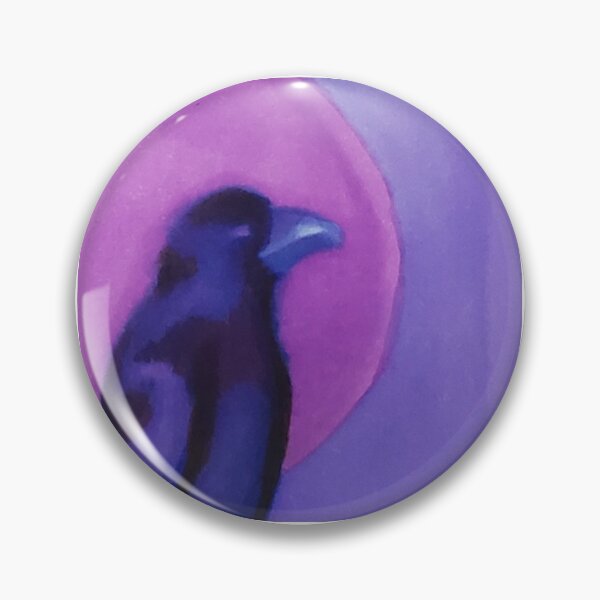 Item preview, Guarding The Night Purple Crow designed and sold by MarckRivers.
