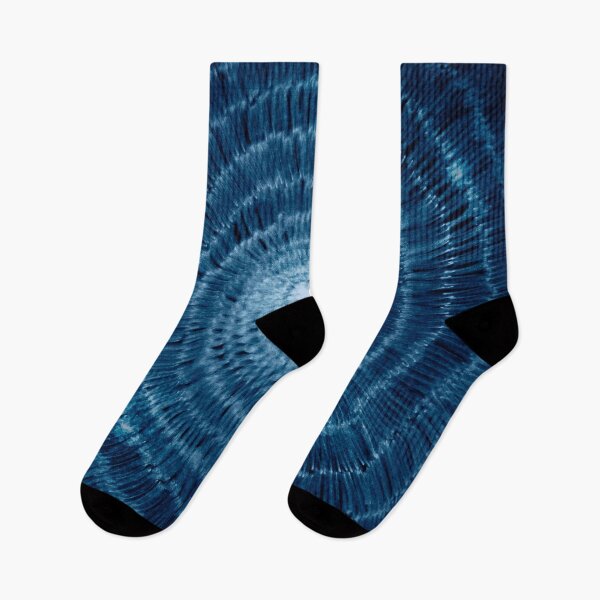 Item preview, Shibori Indigo dyed fabric style designed and sold by niceargentina.
