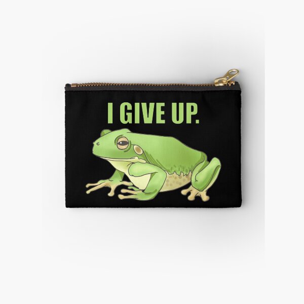 Item preview, Giving up frog. designed and sold by IamJustin.