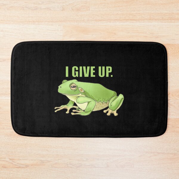 Item preview, Giving up frog. designed and sold by IamJustin.