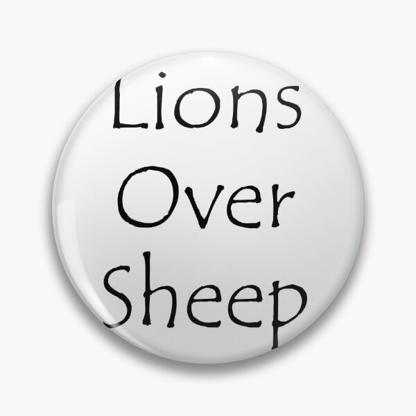 Item preview, Lions over Sheep designed and sold by Rush Whitacre.