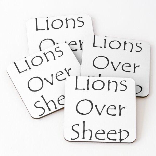 Item preview, Lions over Sheep designed and sold by Rush Whitacre.