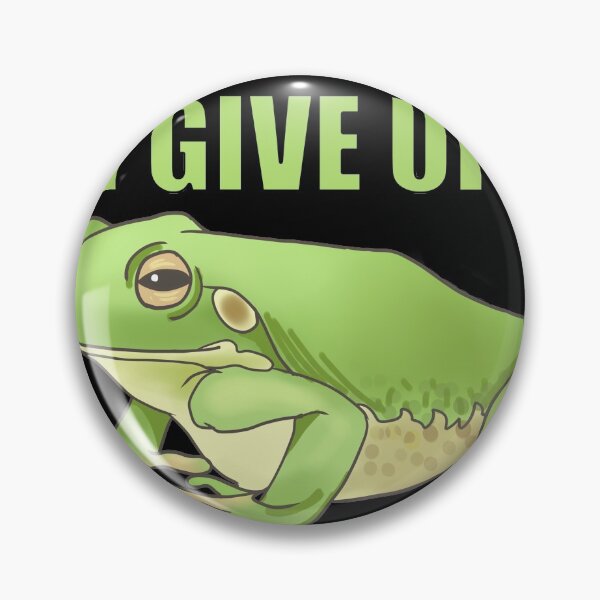 Item preview, Giving up frog. designed and sold by IamJustin.