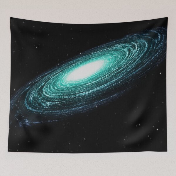 Item preview, beautiful colorful galaxy in the dark starry space designed and sold by MHassan92.