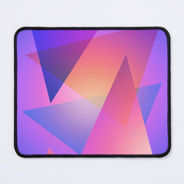 Item preview, Triangles Abstract Vaporwave Abstract designed and sold by trajeado14.