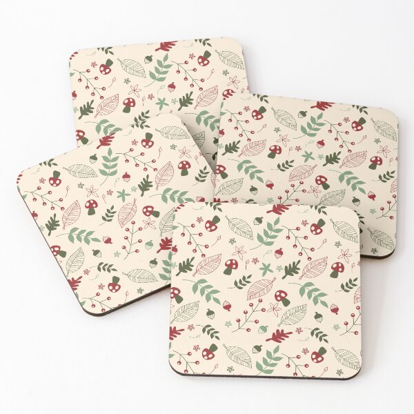 Item preview, Vintage Christmas Cottagecore Cozy Winter Forest Hygge Aesthetic Pattern  designed and sold by retroyule.
