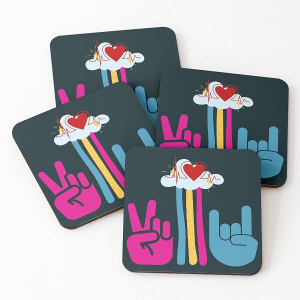 Item preview, Peace, Love, Rock & Roll designed and sold by ramazis.