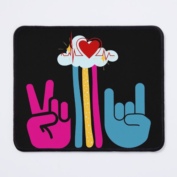 Item preview, Peace, Love, Rock & Roll designed and sold by ramazis.