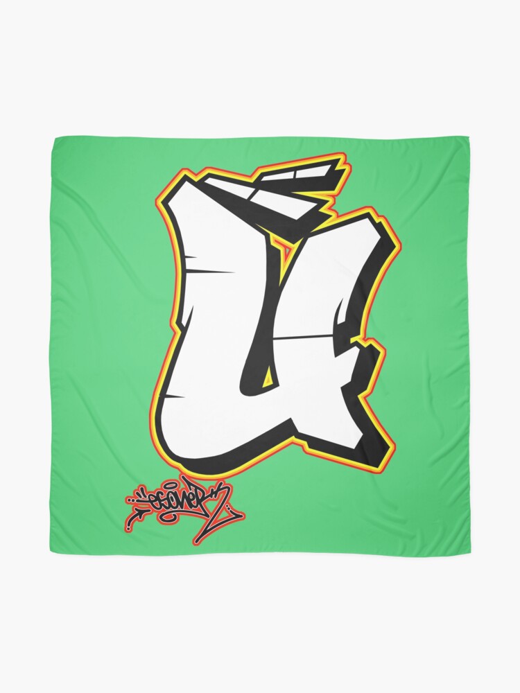 LETTER G BY ESONE URBAN GRAFFITI STREET STYLE  Pet Bandana for