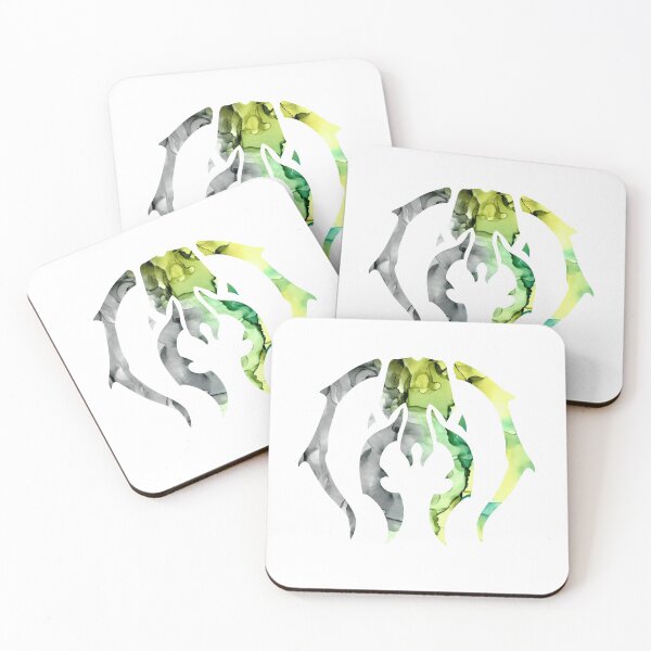 Item preview, MTG Golgari Swarm Ravnica Guild Insignia Logo White Background designed and sold by GingerCatGifts.
