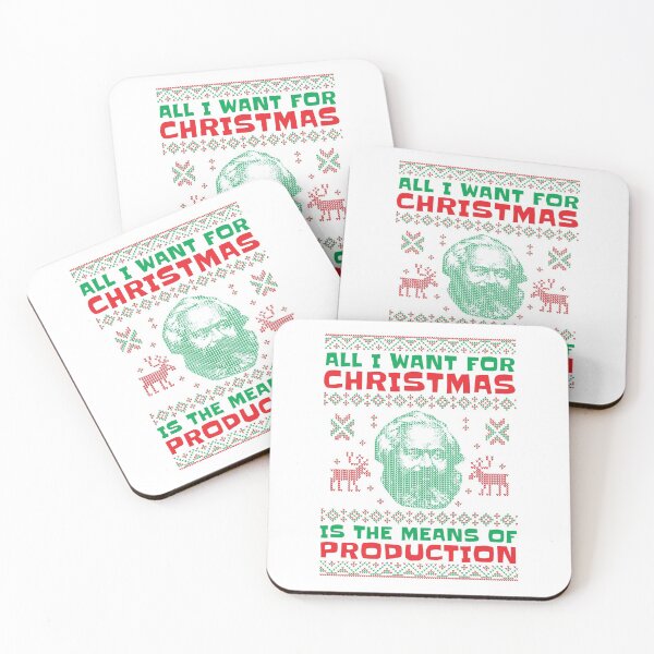 Artikelvorschau, Karl Marx Produktionsmittel Kommunistische Weihnachten entworfen und verkauft von The Junto Shop.
