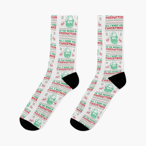Item preview, Karl Marx Means of Production Communist Christmas  designed and sold by The Junto Shop.