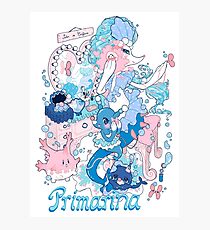 Starter's family: Primarina Photographic Print