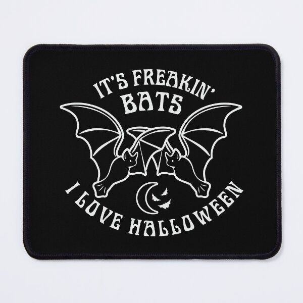 Item preview, It's Freakin Bats I Love Halloween Funny Meme Quote designed and sold by GRAPHICxBOMB.