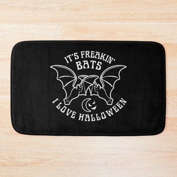 Item preview, It's Freakin Bats I Love Halloween Funny Meme Quote designed and sold by GRAPHICxBOMB.