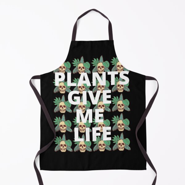 Item preview, Plants Give Me Life Skull Foliage designed and sold by Vegginitup.