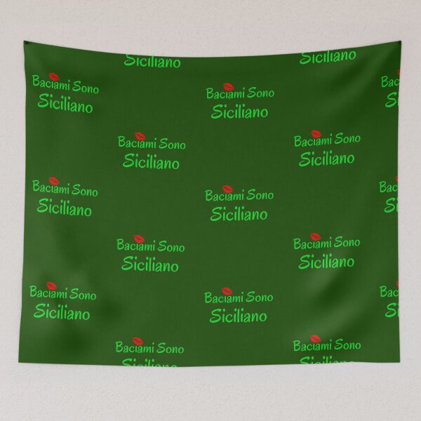 Item preview, Kiss Me I'm Sicilian designed and sold by artistoutfitter.