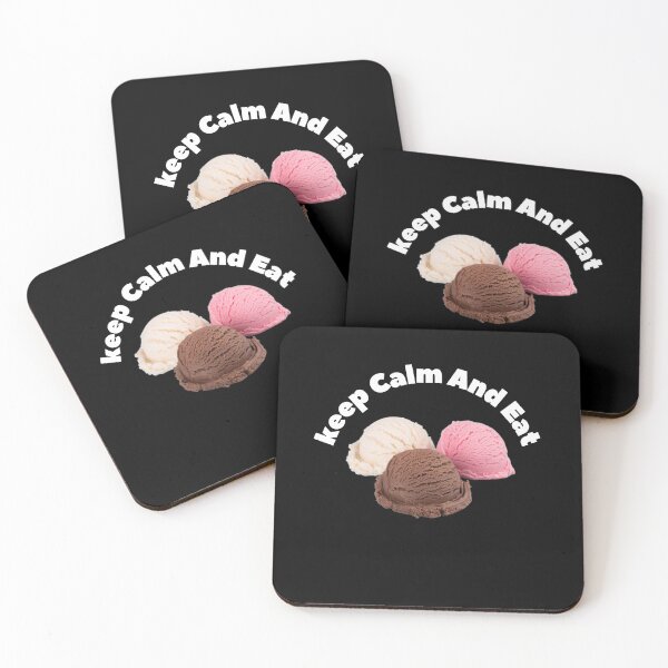 Item preview, Keep Calm And Eat Ice Cream Essential T-shirt Gift For Ice cream Lovers  designed and sold by Harmonystore.