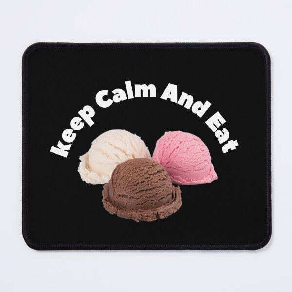 Item preview, Keep Calm And Eat Ice Cream Essential T-shirt Gift For Ice cream Lovers designed and sold by Harmonystore.
