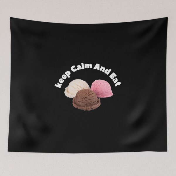 Item preview, Keep Calm And Eat Ice Cream Essential T-shirt Gift For Ice cream Lovers  designed and sold by Harmonystore.