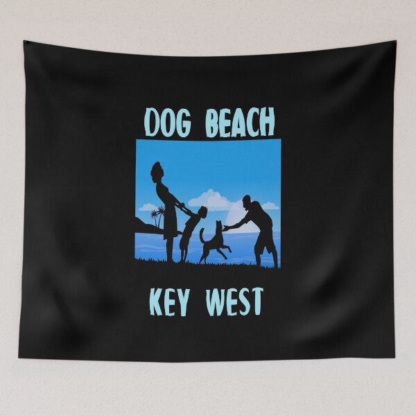 Item preview, Dog Beach Key West Florida Keys Family With Dog designed and sold by KeysTreasures.