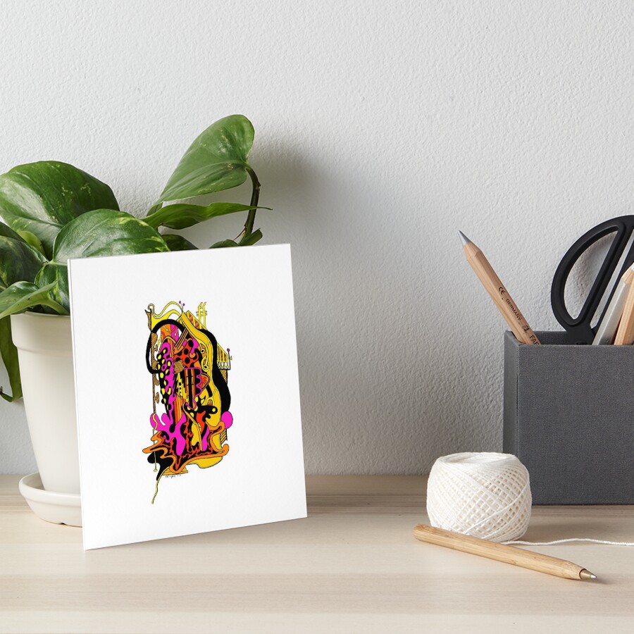 Item preview, Art Board Print designed and sold by EckerRobertsArt.