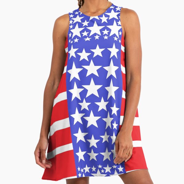 us flag dresses American Flag Dresses ONE SIZE main image 1