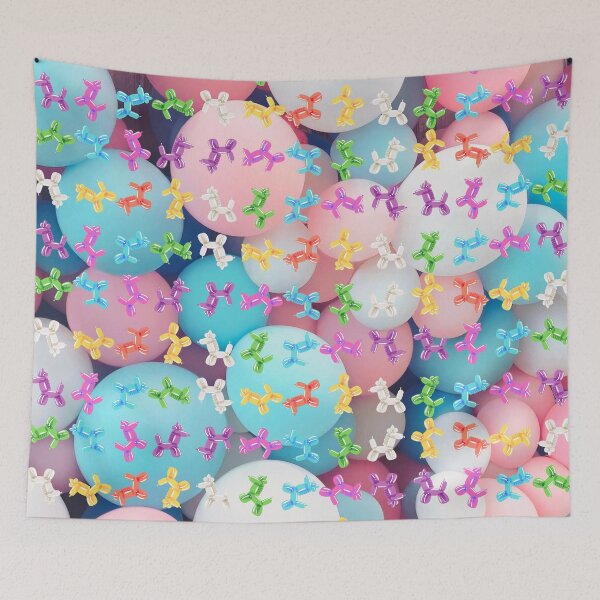 Item preview, Colorful Unicorn balloon  designed and sold by MrJean.