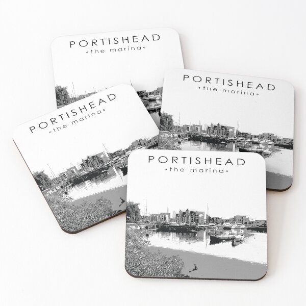 Item preview, Portishead "The Marina" - Graphic Print designed and sold by CloneDigitalArt.
