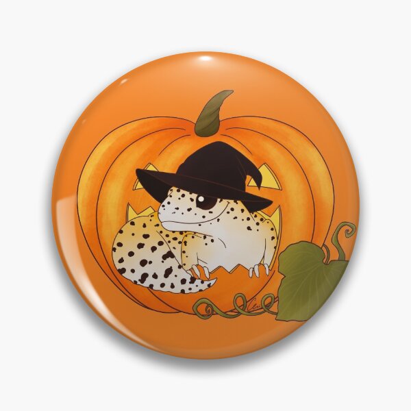 Item preview, Normal Leopard Gecko, Halloween Theme! Gecko and pumpkin II designed and sold by anacecilia.