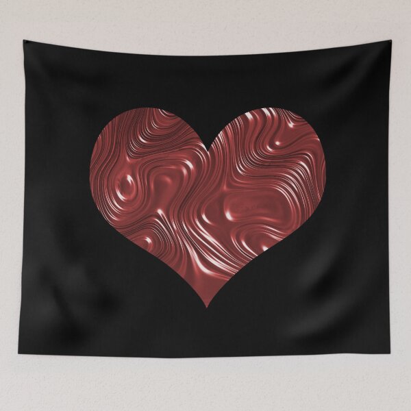 Item preview, Red Metallic Heart designed and sold by StephenMollie.