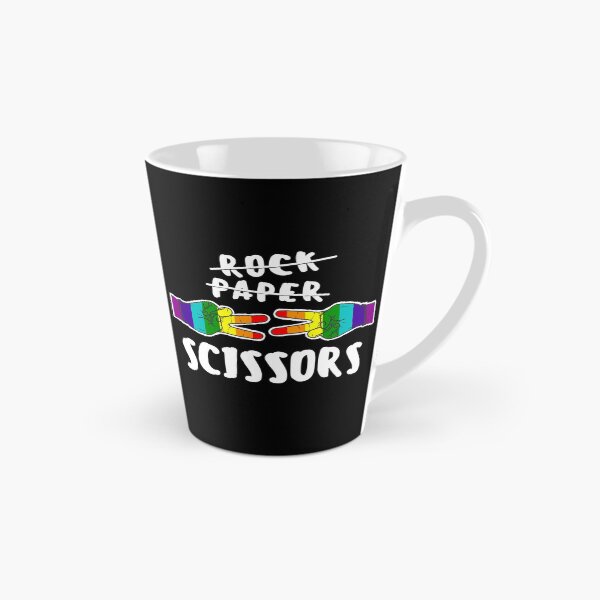 Item preview, Rock Paper Scissors LGBT-Q Gay Pride Proud Ally Rainbow Flag designed and sold by NUMAcreations.
