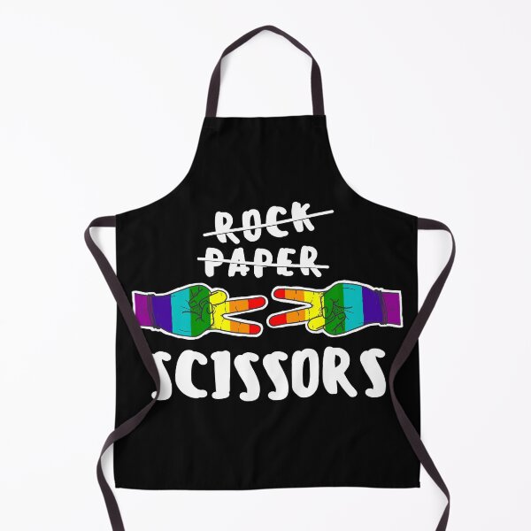 Item preview, Rock Paper Scissors LGBT-Q Gay Pride Proud Ally Rainbow Flag designed and sold by NUMAcreations.