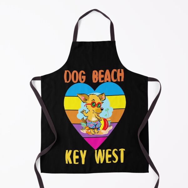 Item preview, Dog Beach Key West Florida Keys Cute Dog Rainbow Heart designed and sold by KeysTreasures.