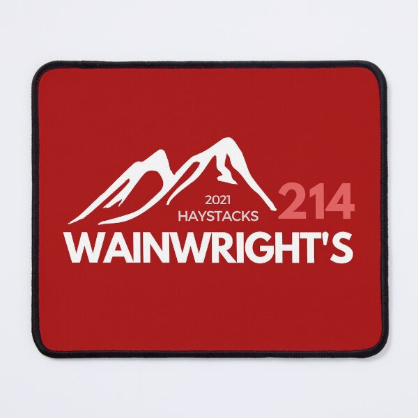 Item preview, Red Haystacks 2021 214 Wainwrights designed and sold by WildBerryArt.