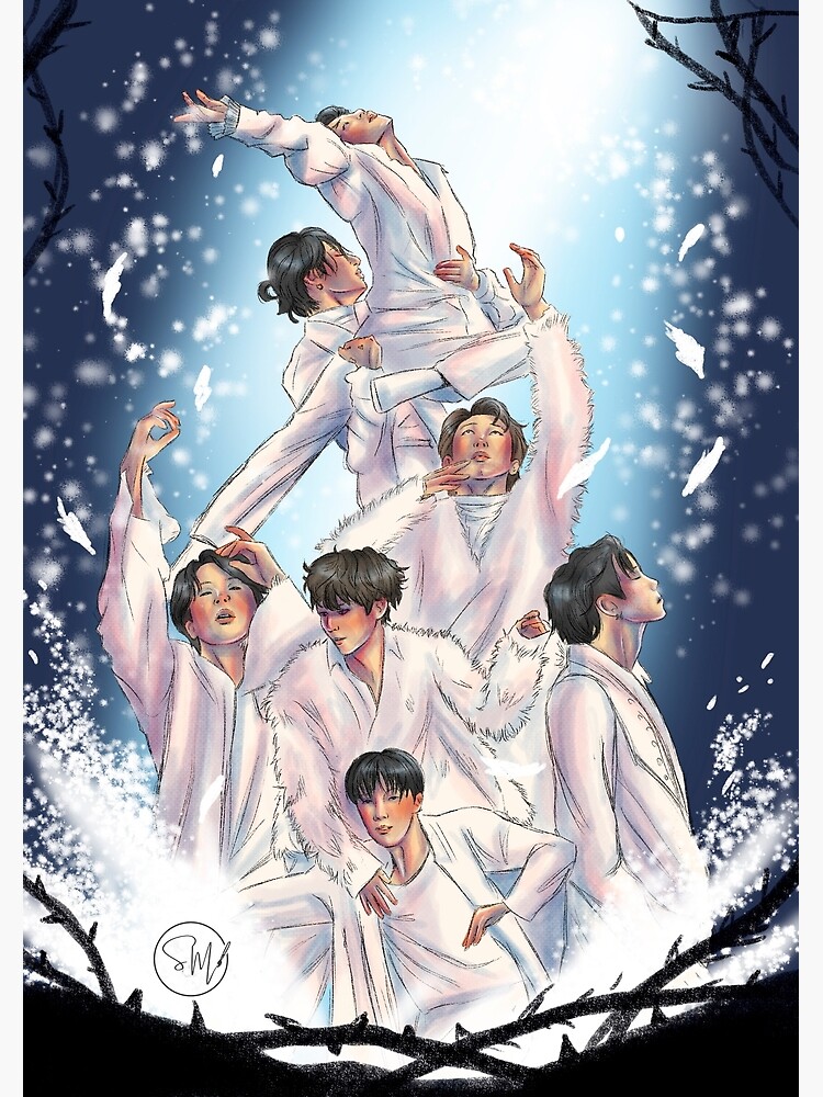 "BTS Black Swan" Poster for Sale by thesrtamay Redbubble