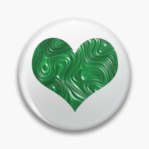 Item preview, Green Metallic Heart designed and sold by StephenMollie.