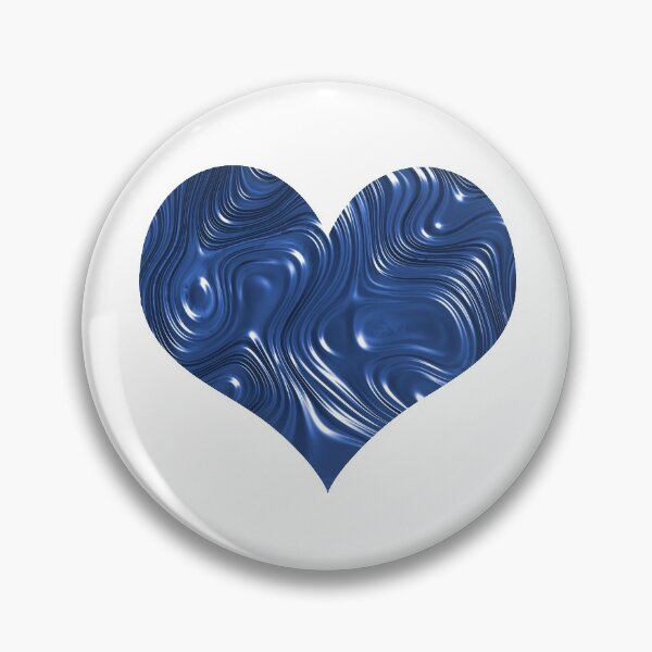 Item preview, Blue Metallic Heart designed and sold by StephenMollie.