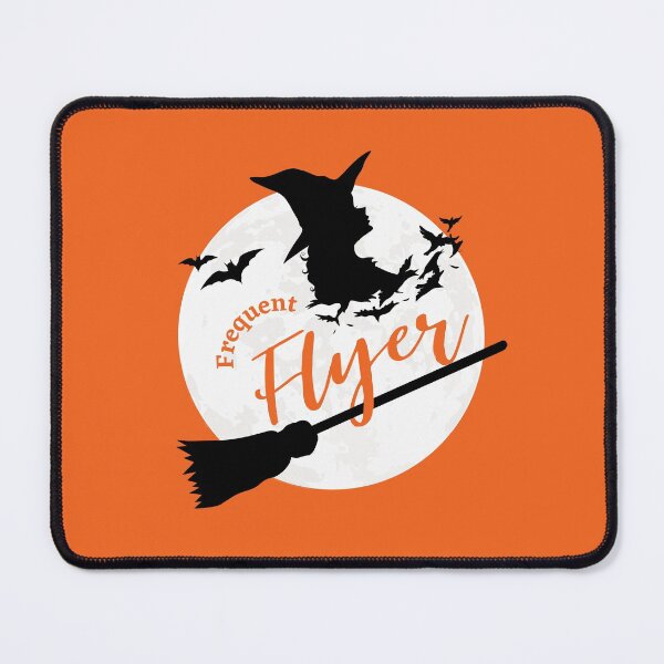 Item preview, Frequent Flyer - Funny Halloween Witch - Witchy Vibe designed and sold by DesignByLeo.