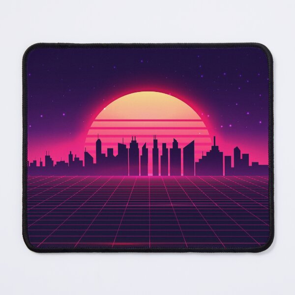 Retrowave Mouse Pad