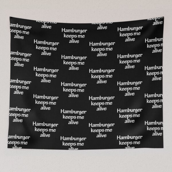 Item preview, Hamburger keeps me alive designed and sold by Nikmay Design.