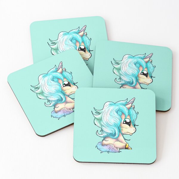 Item preview, Sad Baby Unicorn designed and sold by iduzarts.