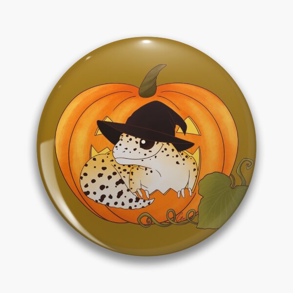 Item preview, Normal Leopard Gecko, Halloween Theme! Gecko and pumpkin III designed and sold by anacecilia.