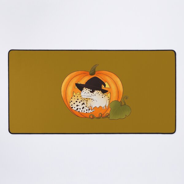 Item preview, Normal Leopard Gecko, Halloween Theme! Gecko and pumpkin III designed and sold by anacecilia.