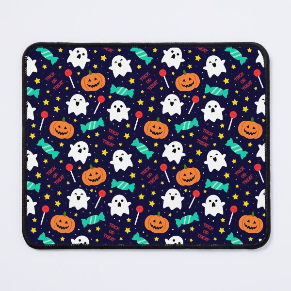 Item preview, Spookyboo - Halloween Pattern - Blue designed and sold by ranchi.