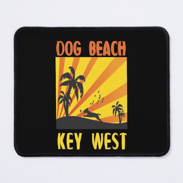 Item preview, Dog Beach Key West Florida Keys Dog Chasing Ball designed and sold by KeysTreasures.