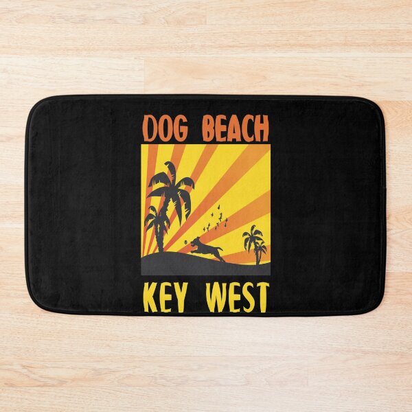 Item preview, Dog Beach Key West Florida Keys Dog Chasing Ball designed and sold by KeysTreasures.
