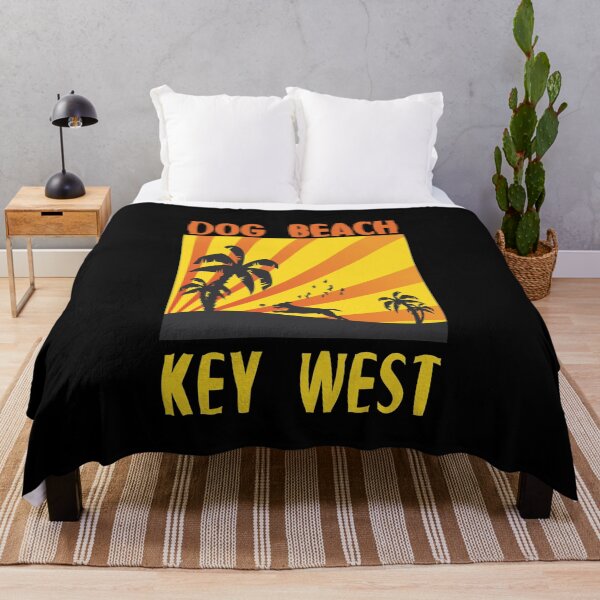 Item preview, Dog Beach Key West Florida Keys Dog Chasing Ball designed and sold by KeysTreasures.